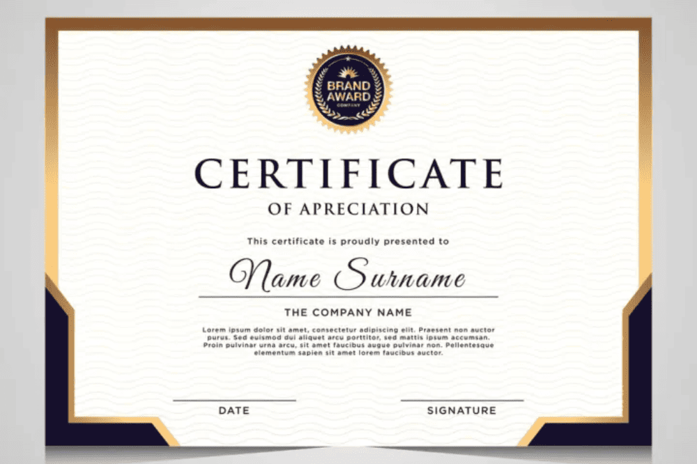 Manufacturer, Exporter, Importer, Supplier, Wholesaler, Retailer, Trader of Certificates in New Delhi, , .