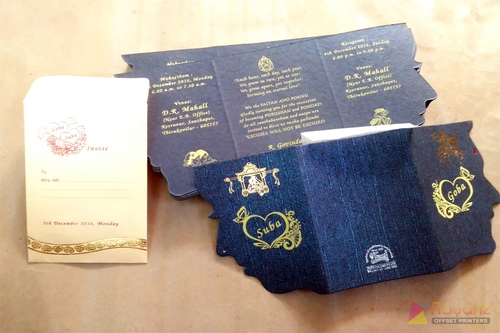 Manufacturer, Exporter, Importer, Supplier, Wholesaler, Retailer, Trader of Screen Wedding Cards Printing in New Delhi, , .